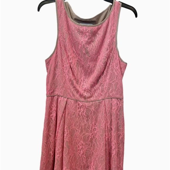 Jessica Simpson Dress Womens Size 12 Pink Lace